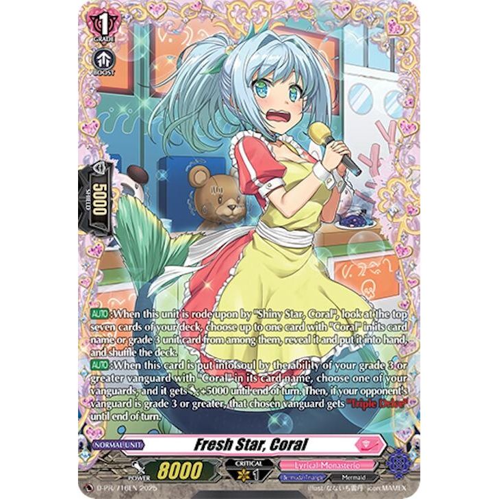Image for Fresh Star, Coral (D-PR/716EN) (D-PR) - Cardfight Vanguard