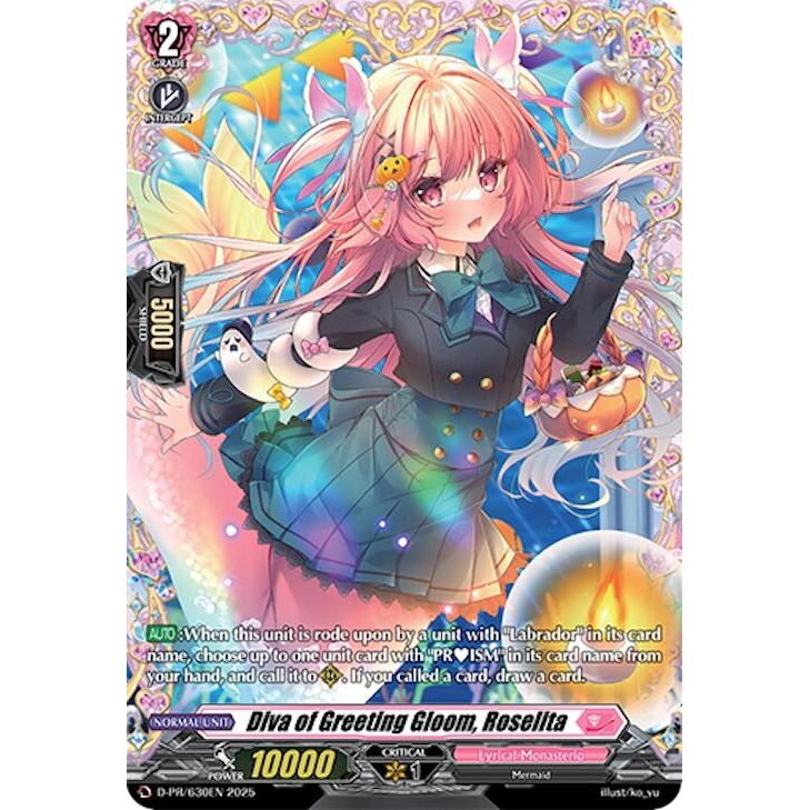 Image for Diva of Greeting Gloom, Roselita (D-PR/630EN) (D-PR) - Cardfight Vanguard