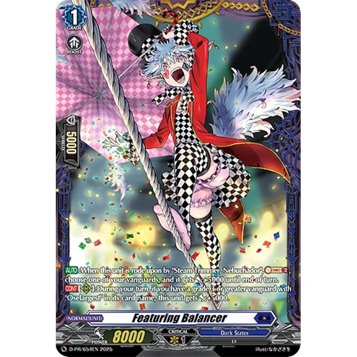 Image for Featuring Balancer (D-PR/654EN) (D-PR) - Cardfight Vanguard