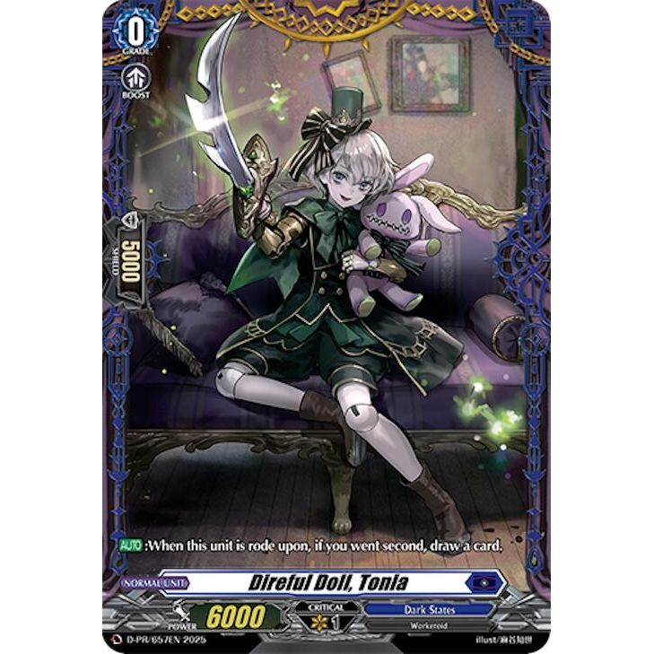 Image for Direful Doll, Tonia (D-PR/657EN) (D-PR) - Cardfight Vanguard