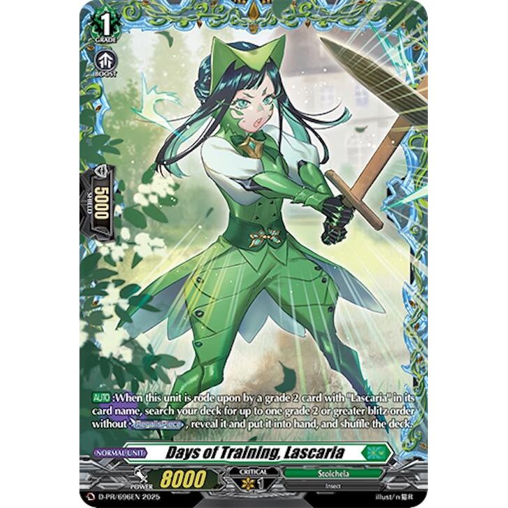 Image for Days of Training, Lascaria (D-PR/696EN) (D-PR) - Cardfight Vanguard