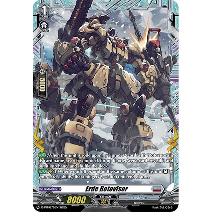 Image for Erde Rotovisor (D-PR/670EN) (D-PR) - Cardfight Vanguard