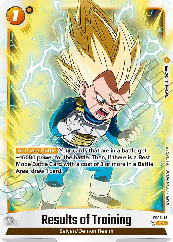 Image for Results of Training (Bonus Pack Alternate Art) (FS08-15) (FS08) - Dragon Ball Super: Fusion World