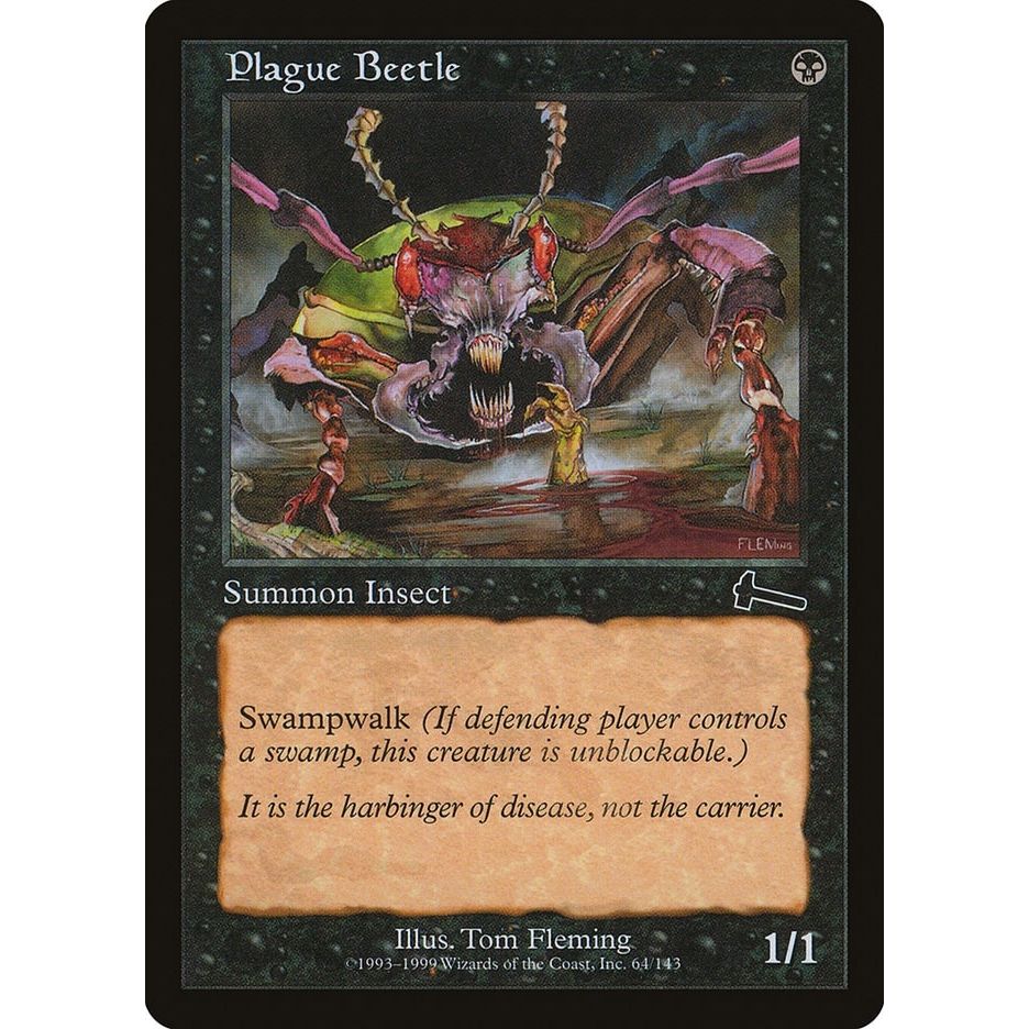 Image for Plague Beetle (64) (ULG) - Magic: The Gathering