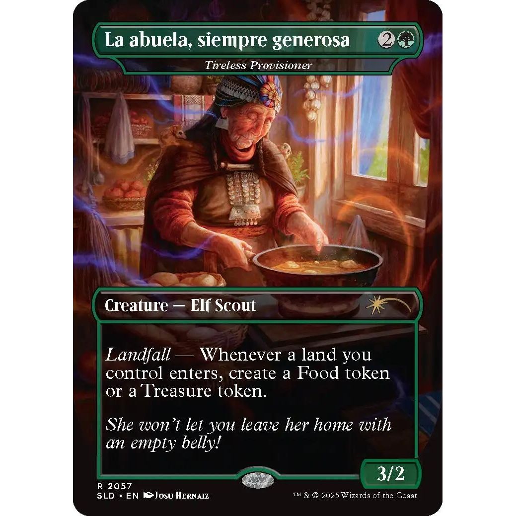 Image for La abuela, siempre generosa - Tireless Provisioner (2057) (SLD) - Magic: The Gathering