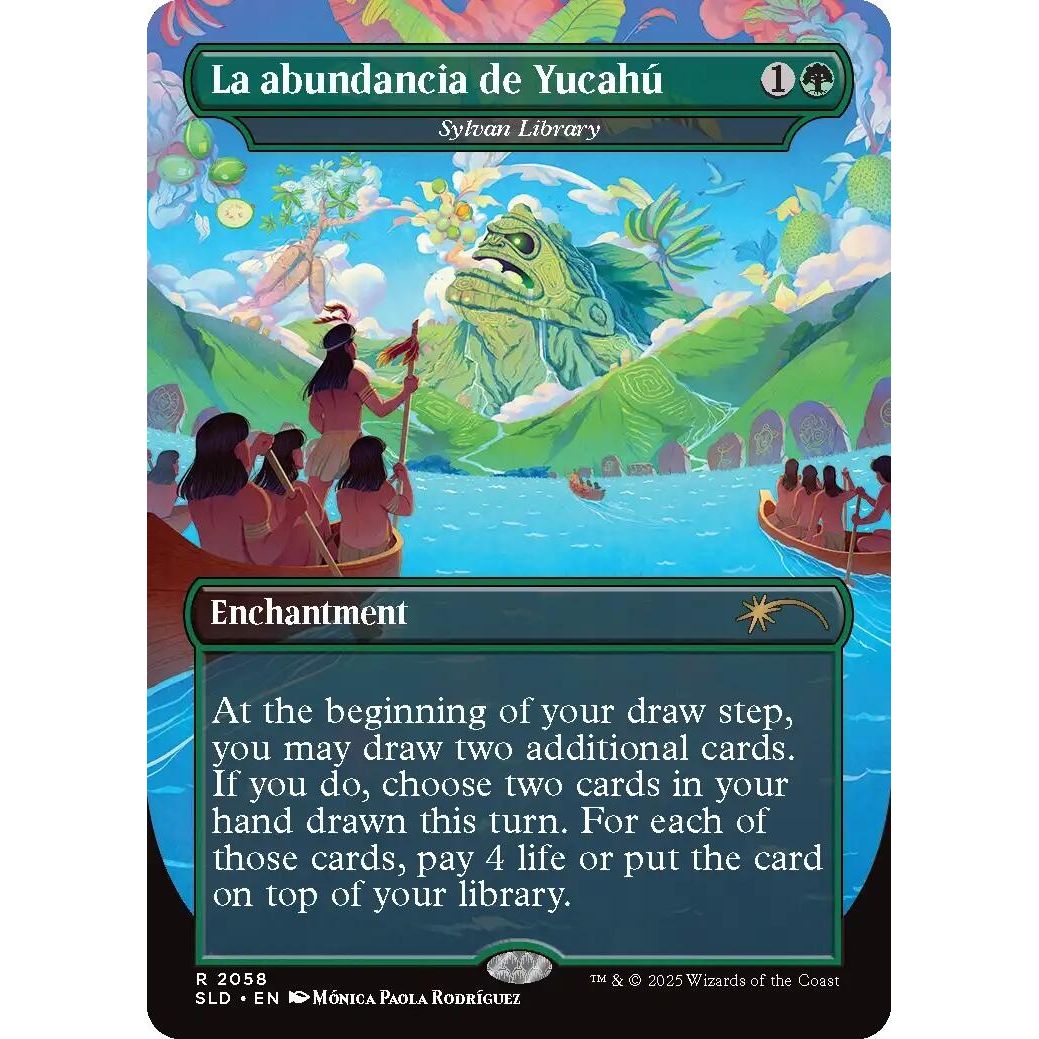 Image for La abundancia de Yucahú - Sylvan Library (2058) (SLD) - Magic: The Gathering