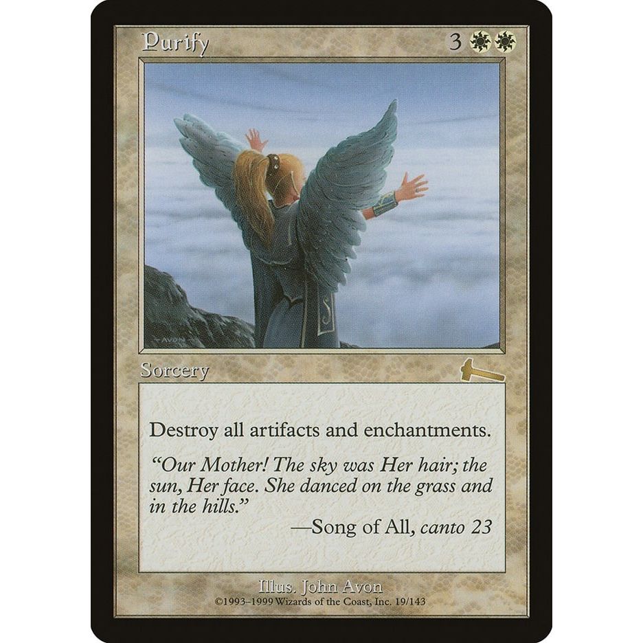 Image for Purify (19) (ULG) - Magic: The Gathering