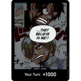 DON!! Card (Alternate Art) - One Piece — A Fist of Divine Speed (163)
