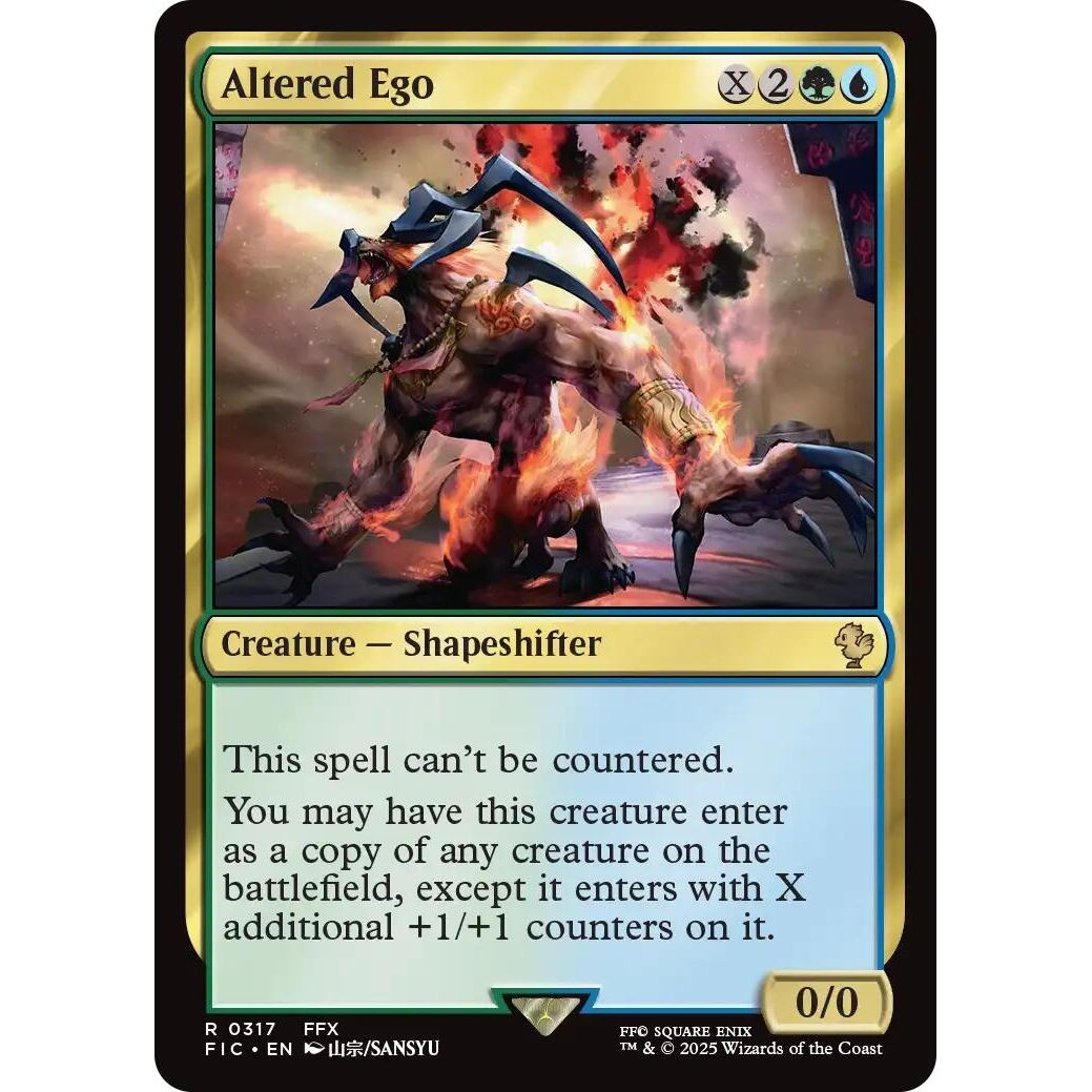 Image for Altered Ego (Surge Foil) (317) (FIC) - Magic: The Gathering