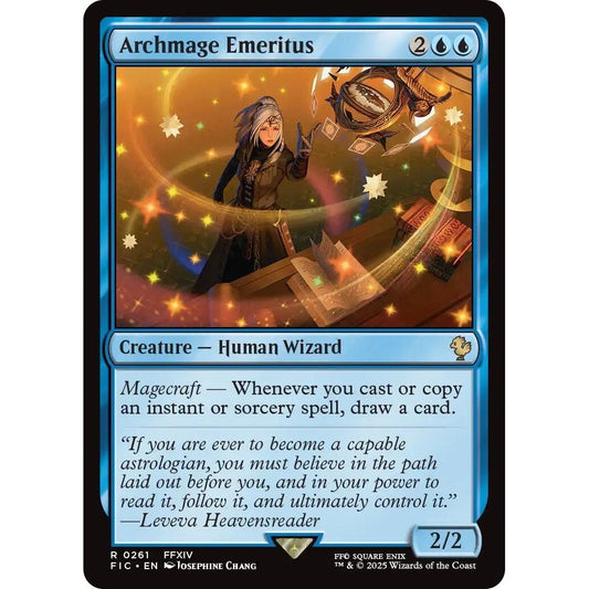 Image for Archmage Emeritus (Surge Foil) (261) (FIC) - Magic: The Gathering