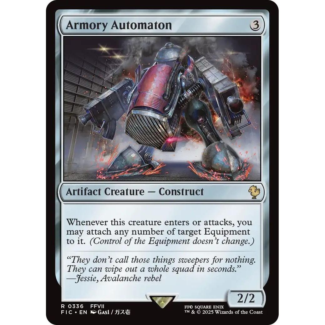 Image for Armory Automaton (Surge Foil) (336) (FIC) - Magic: The Gathering