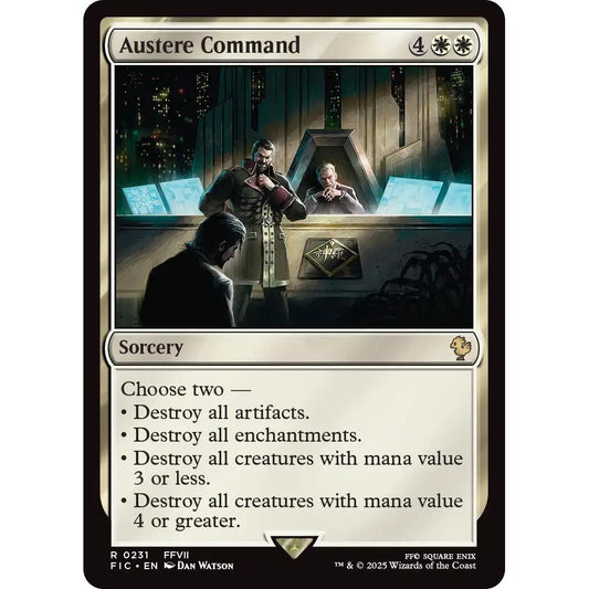 Image for Austere Command (Surge Foil) (231) (FIC) - Magic: The Gathering