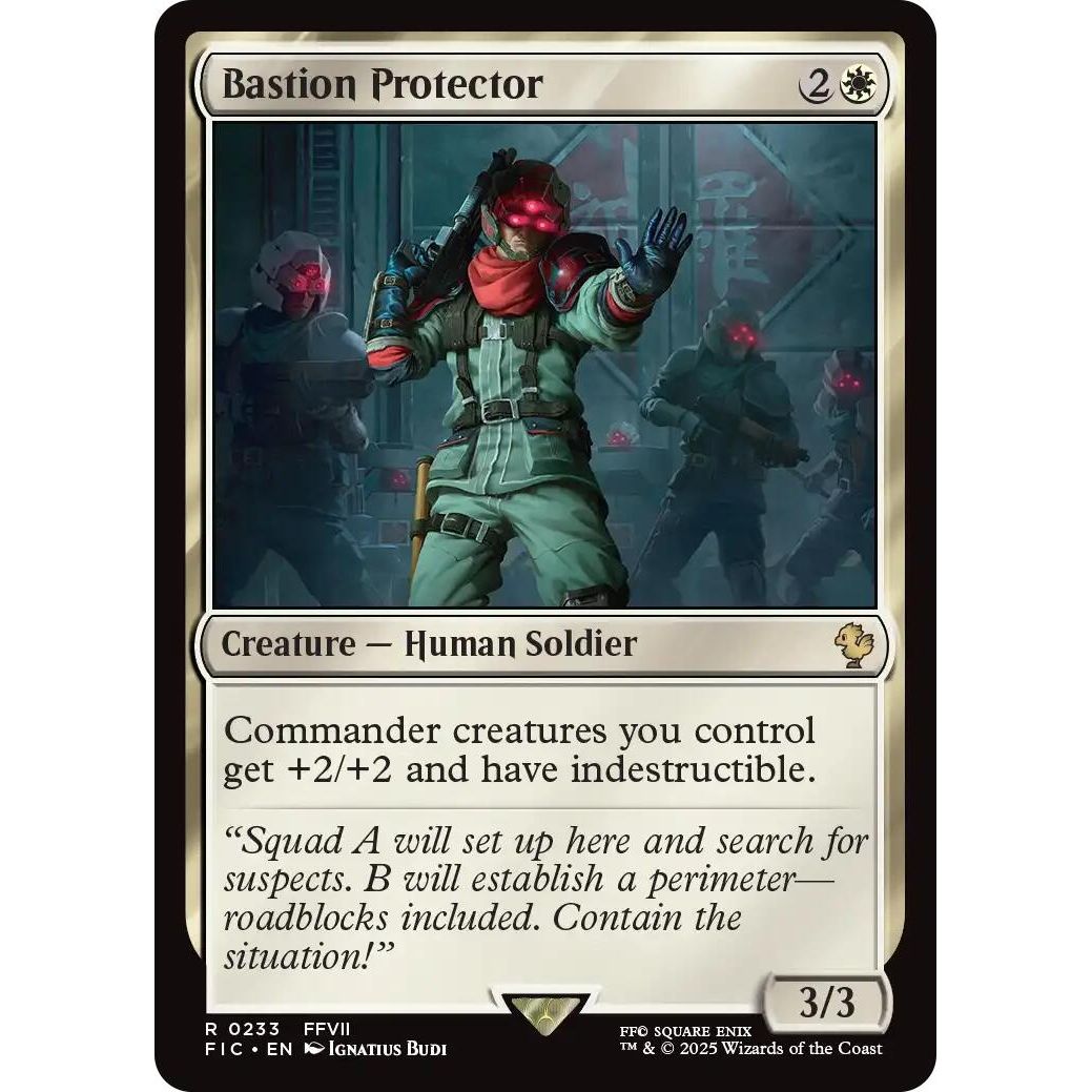 Image for Bastion Protector (Surge Foil) (233) (FIC) - Magic: The Gathering