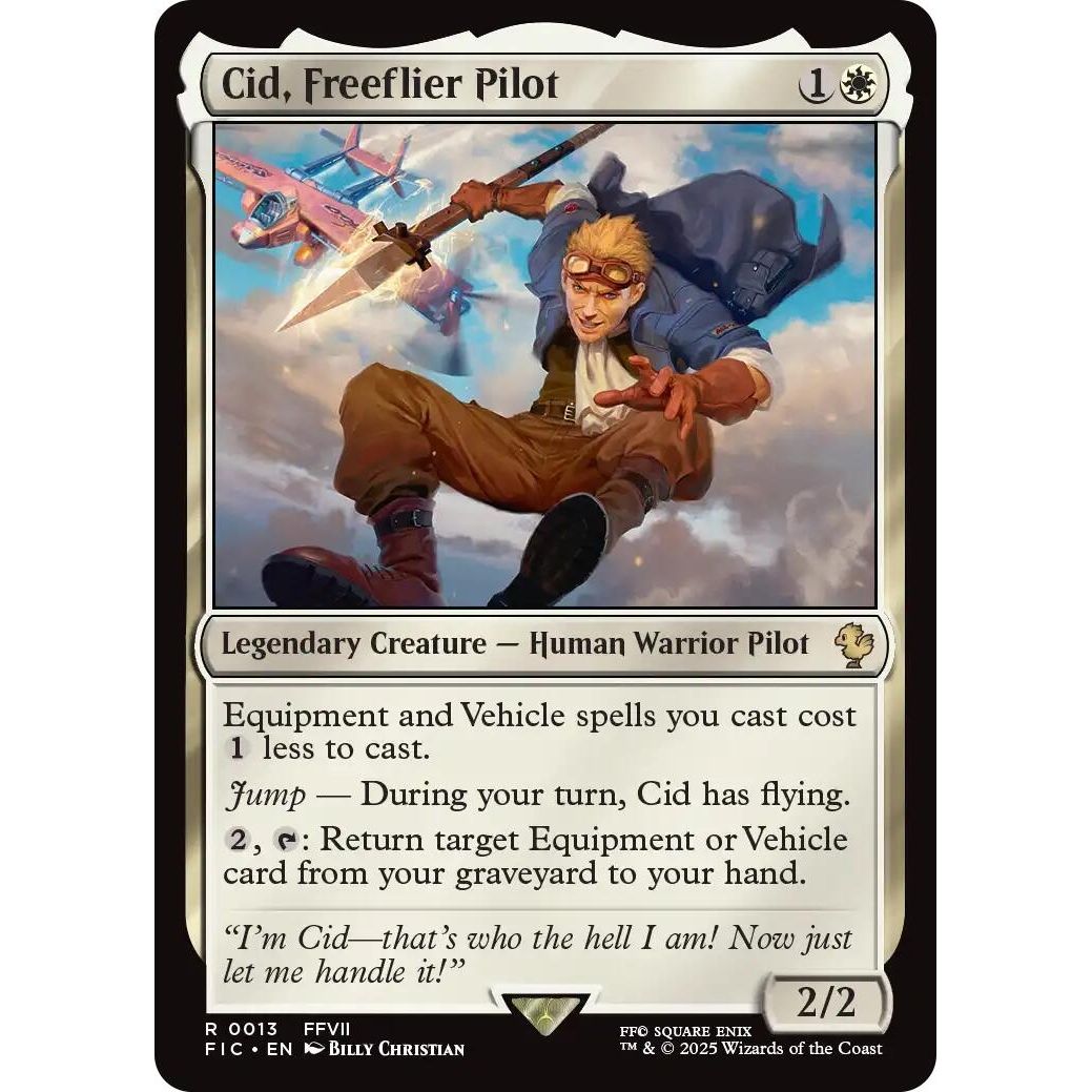 Image for Cid, Freeflier Pilot (Surge Foil) (13) (FIC) - Magic: The Gathering