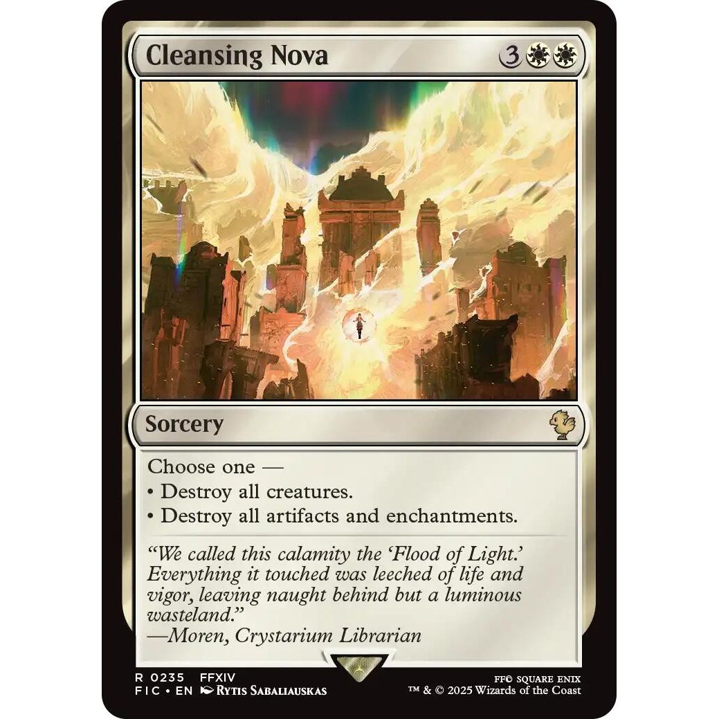 Image for Cleansing Nova (Surge Foil) (235) (FIC) - Magic: The Gathering
