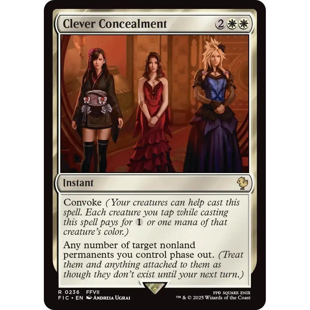 Image for Clever Concealment (Surge Foil) (236) (FIC) - Magic: The Gathering