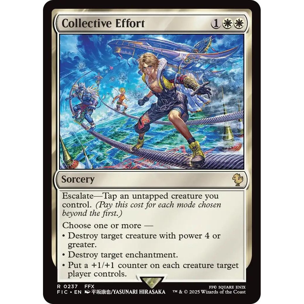 Image for Collective Effort (Surge Foil) (237) (FIC) - Magic: The Gathering