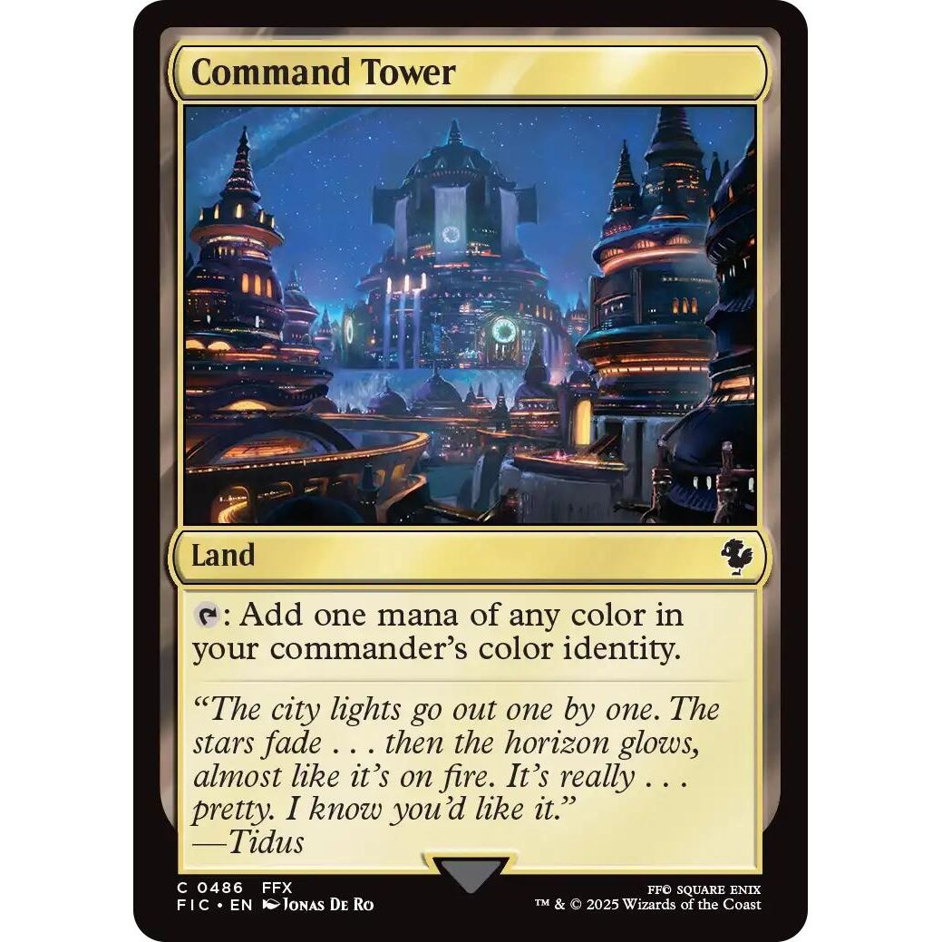 Image for Command Tower (0486) (Surge Foil) (486) (FIC) - Magic: The Gathering
