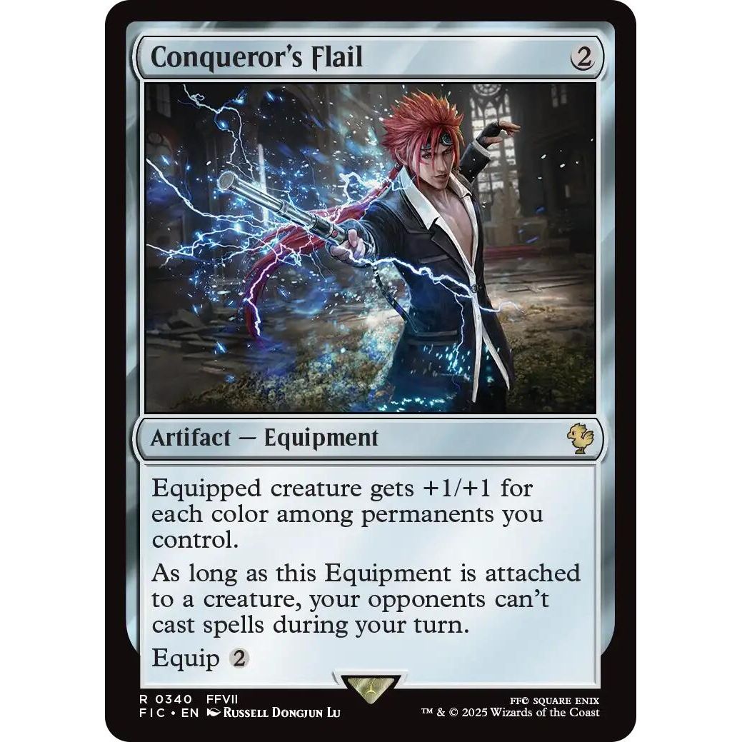 Image for Conqueror's Flail (Surge Foil) (340) (FIC) - Magic: The Gathering