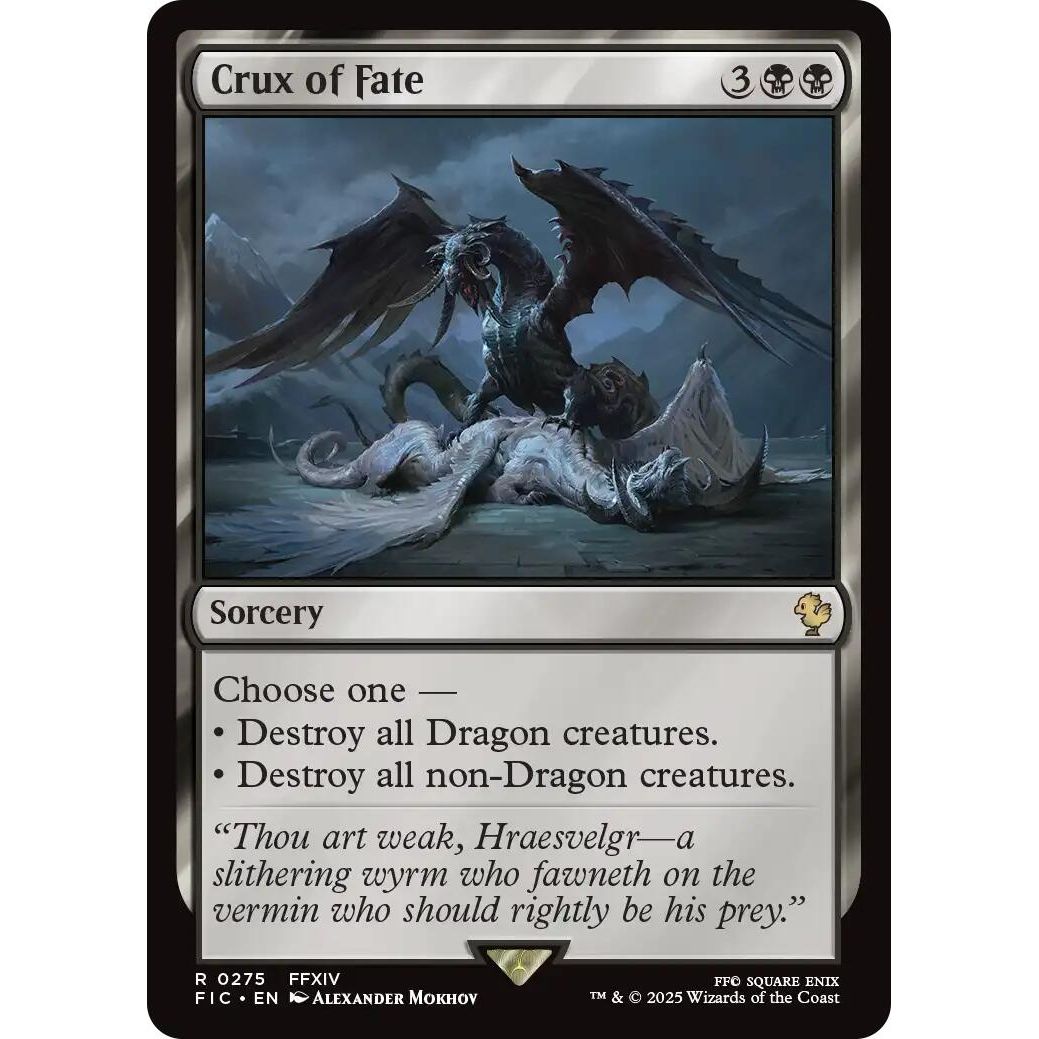 Image for Crux of Fate (Surge Foil) (275) (FIC) - Magic: The Gathering