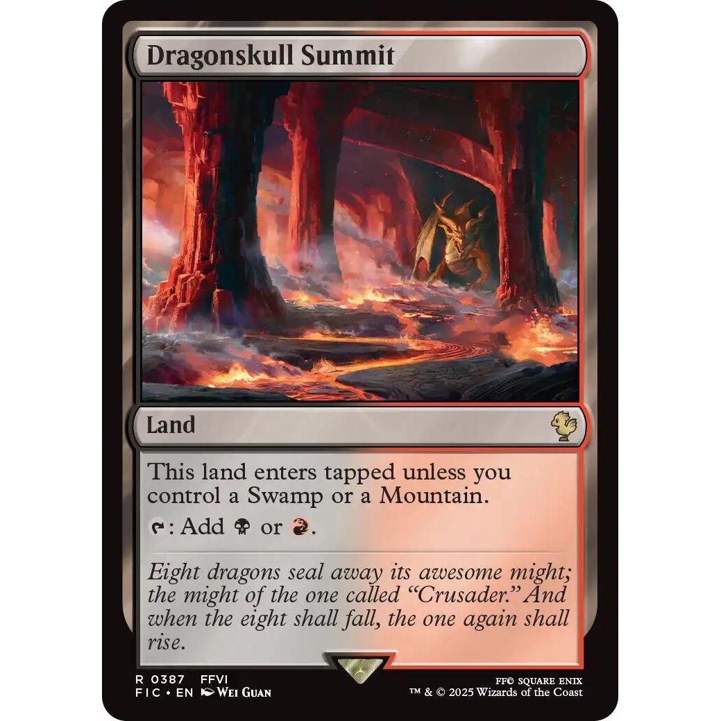 Image for Dragonskull Summit (Surge Foil) (387) (FIC) - Magic: The Gathering