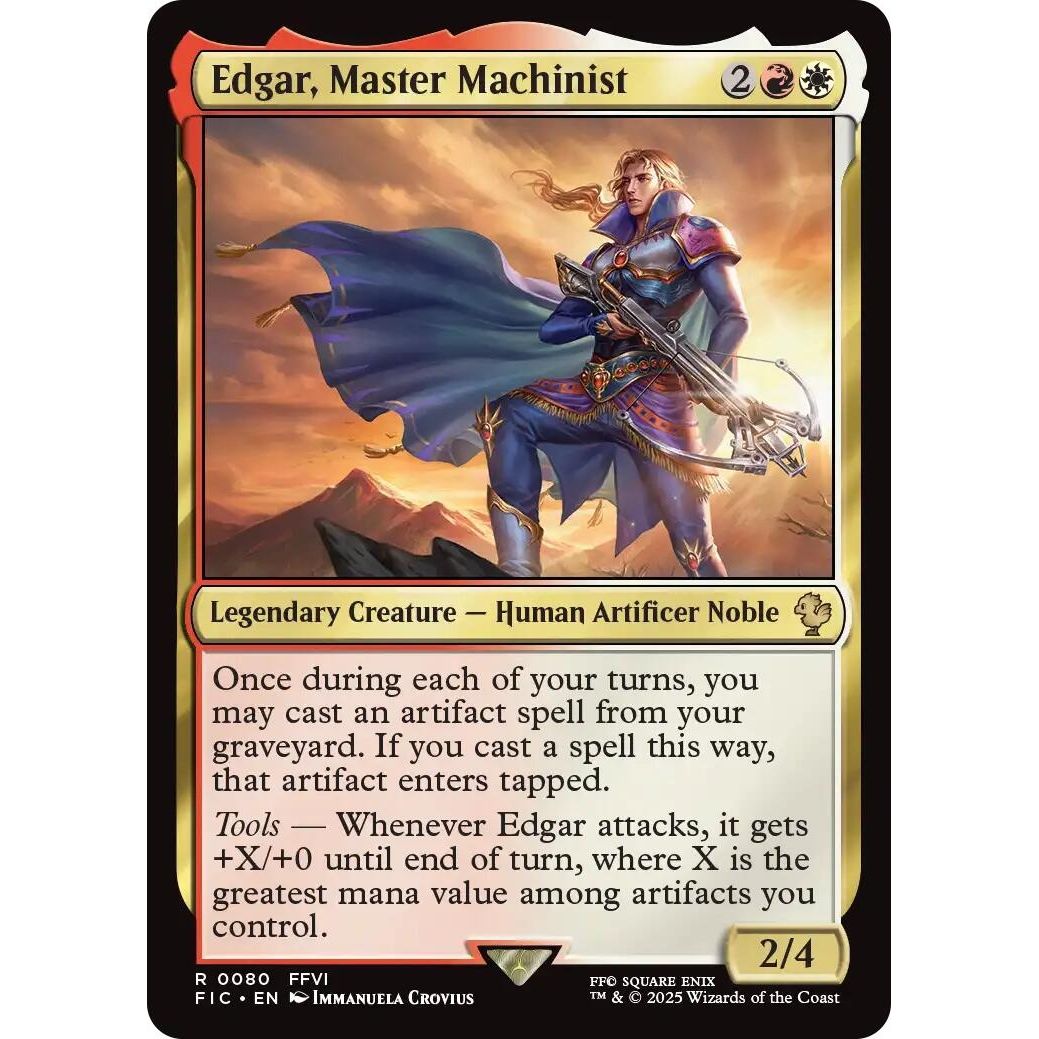 Image for Edgar, Master Machinist (Surge Foil) (80) (FIC) - Magic: The Gathering