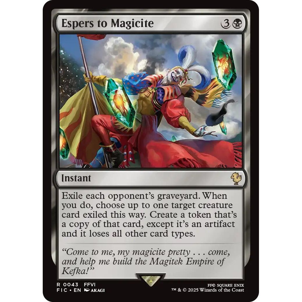Image for Espers to Magicite (Surge Foil) (43) (FIC) - Magic: The Gathering