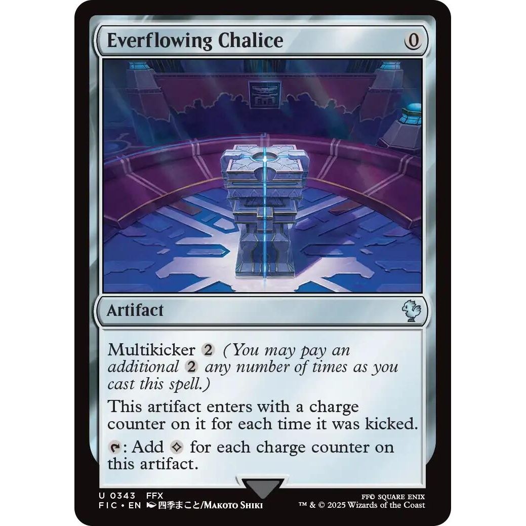 Image for Everflowing Chalice (Surge Foil) (343) (FIC) - Magic: The Gathering