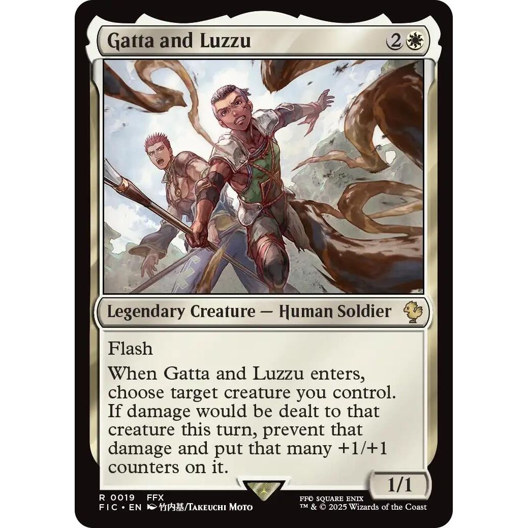Image for Gatta and Luzzu (Surge Foil) (19) (FIC) - Magic: The Gathering