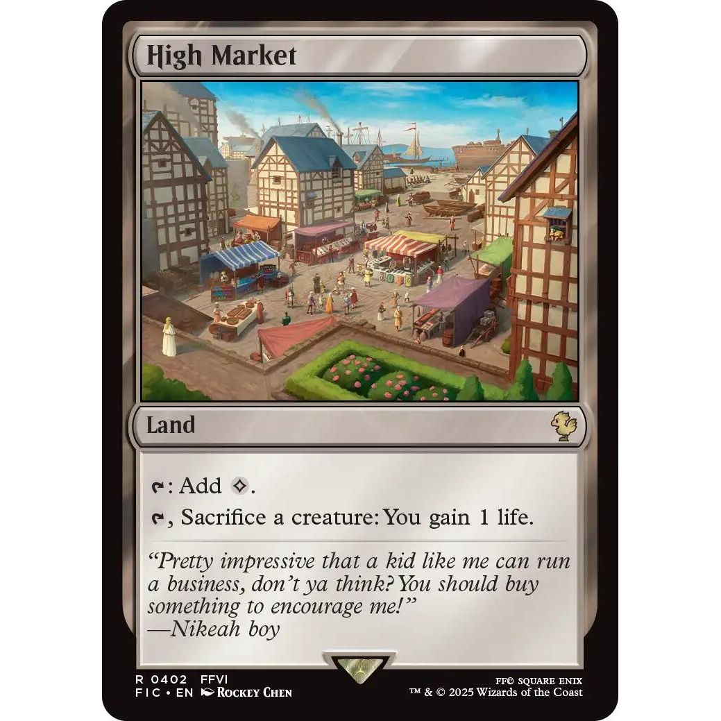 Image for High Market (Surge Foil) (402) (FIC) - Magic: The Gathering