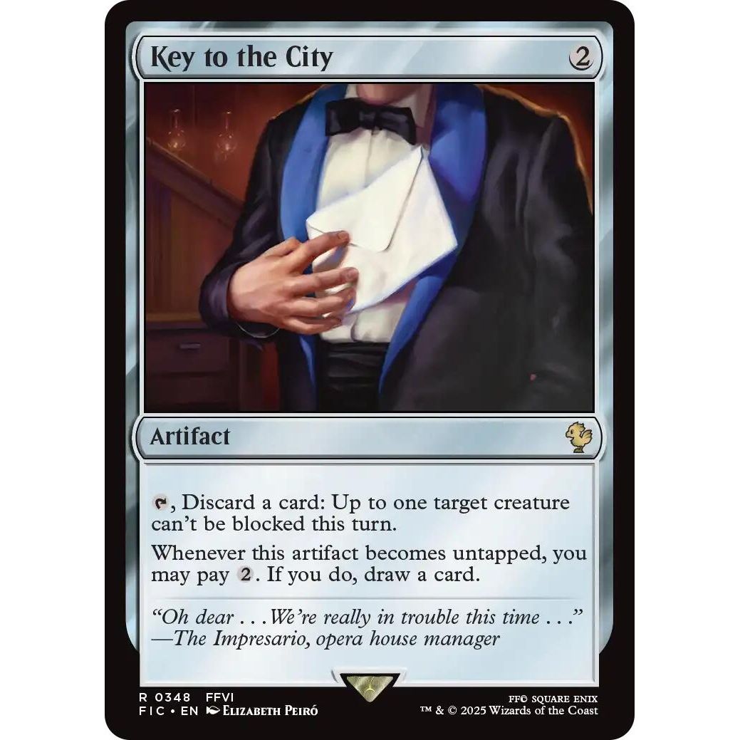 Image for Key to the City (Surge Foil) (348) (FIC) - Magic: The Gathering