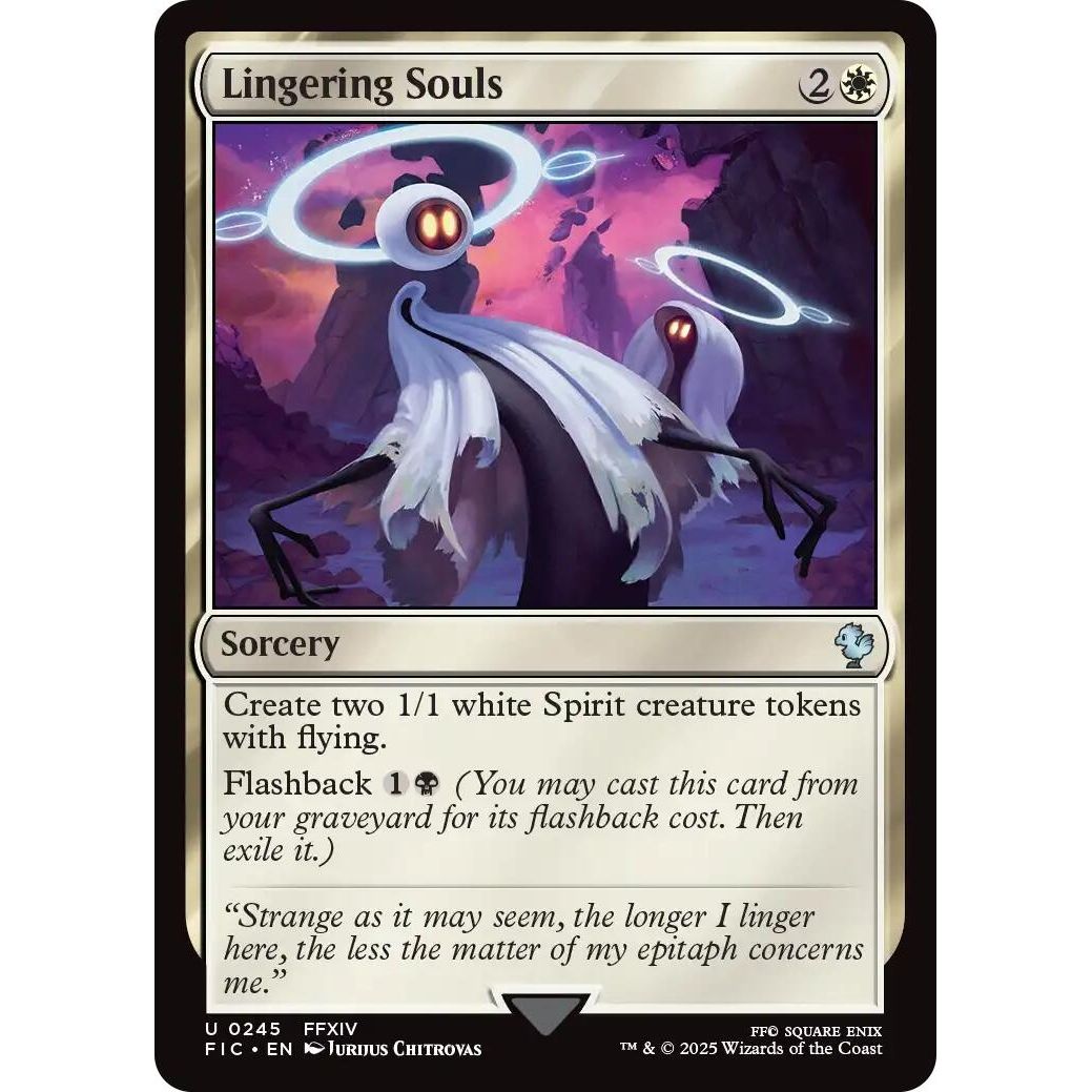 Image for Lingering Souls (Surge Foil) (245) (FIC) - Magic: The Gathering