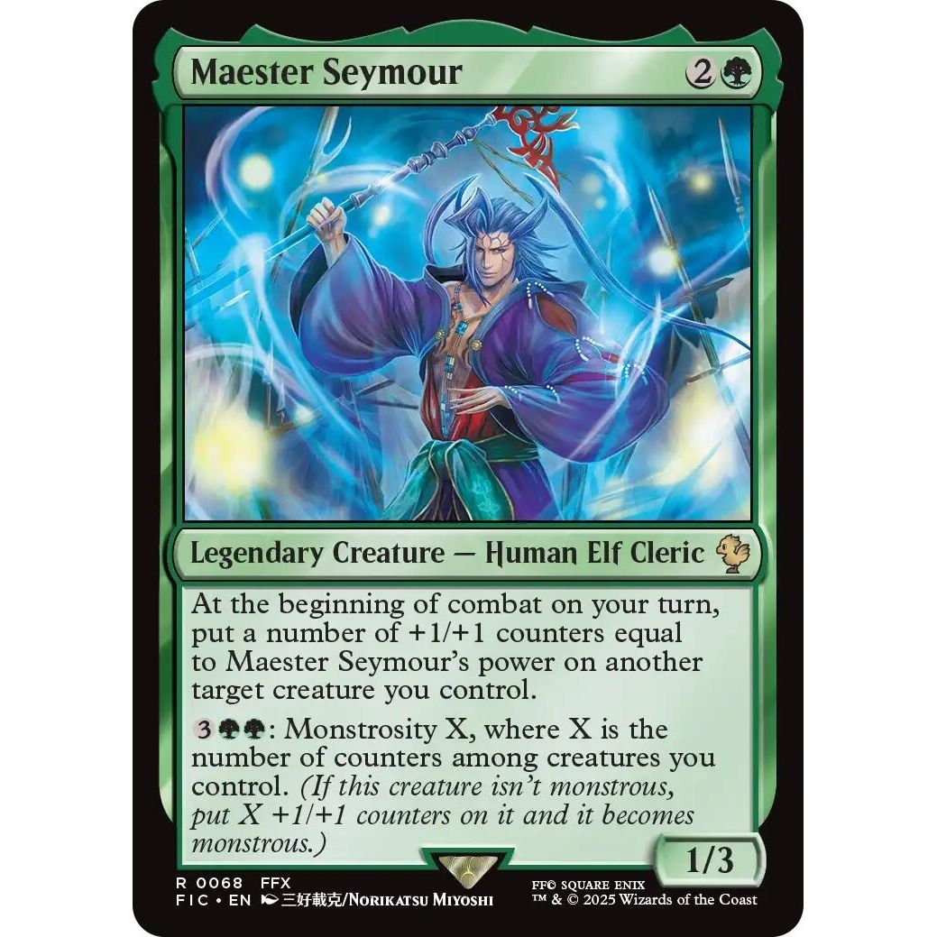 Image for Maester Seymour (Surge Foil) (68) (FIC) - Magic: The Gathering