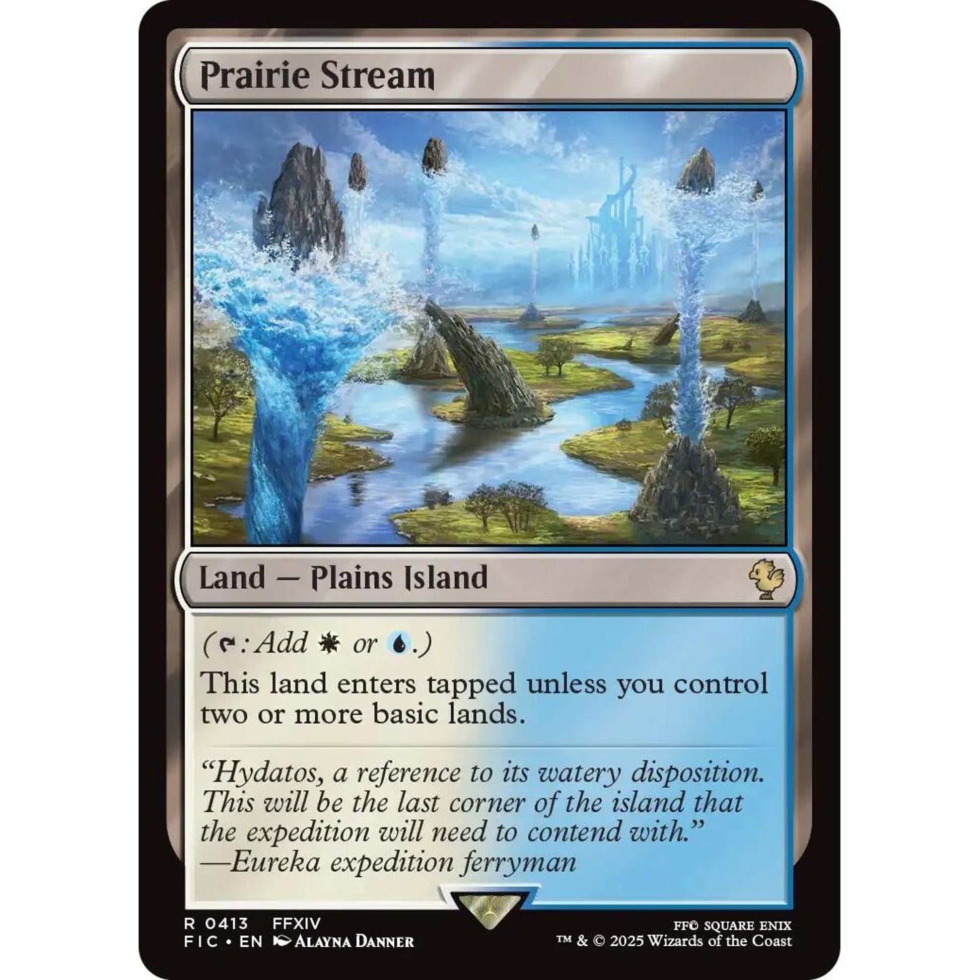 Image for Prairie Stream (Surge Foil) (413) (FIC) - Magic: The Gathering