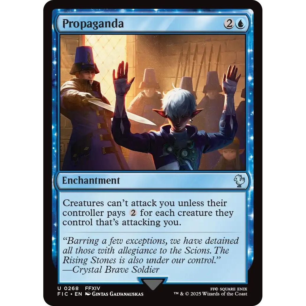 Image for Propaganda (Surge Foil) (268) (FIC) - Magic: The Gathering