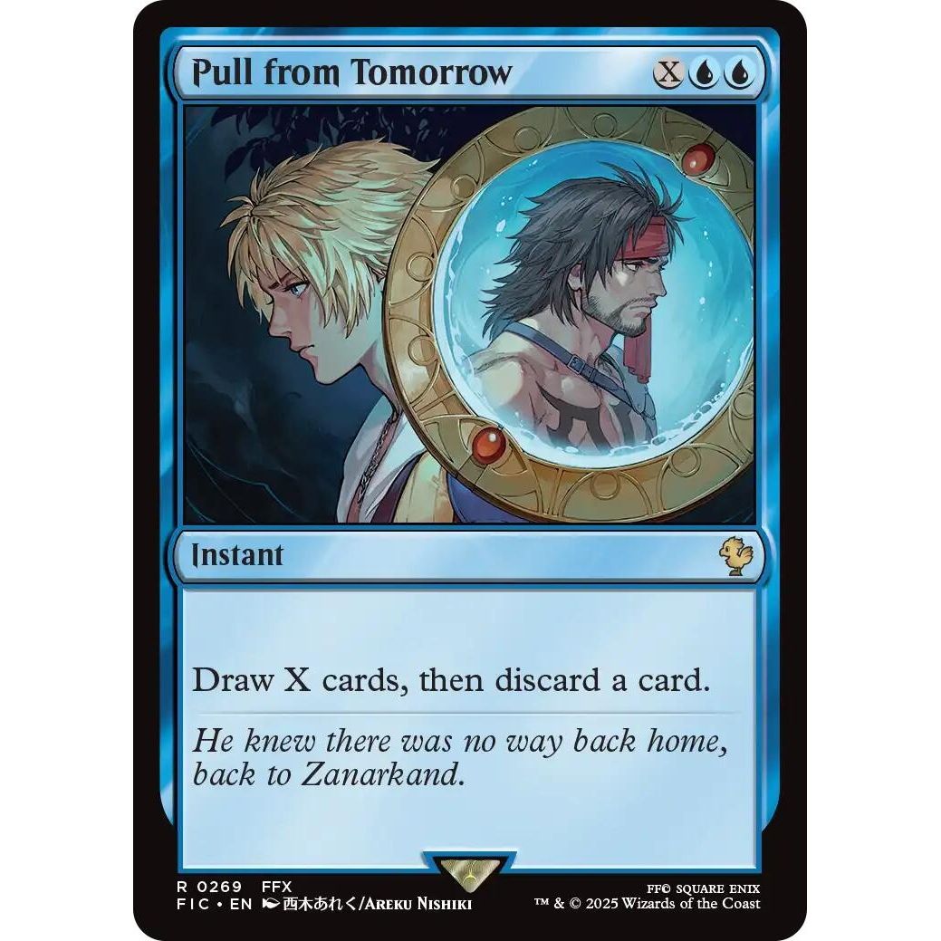 Image for Pull from Tomorrow (Surge Foil) (269) (FIC) - Magic: The Gathering