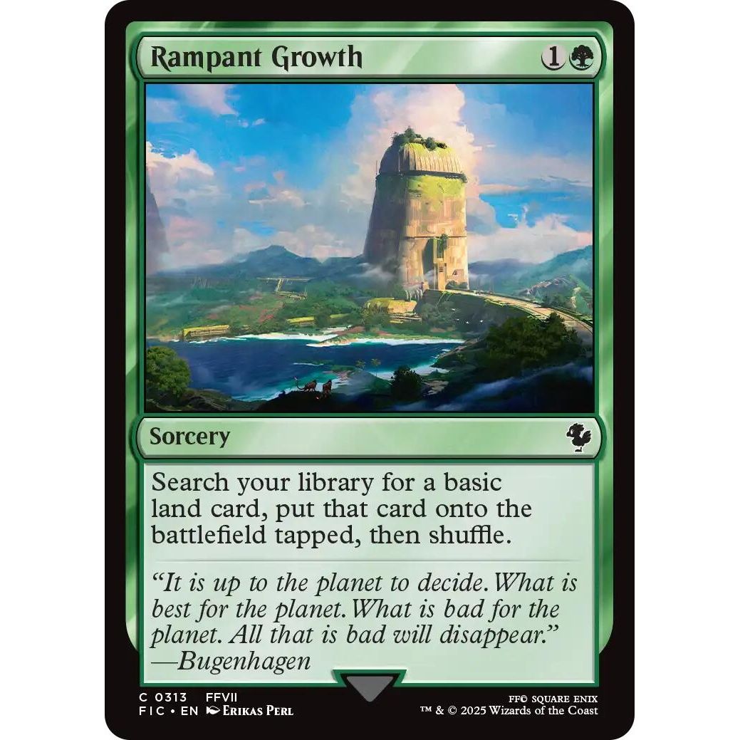 Image for Rampant Growth (Surge Foil) (313) (FIC) - Magic: The Gathering