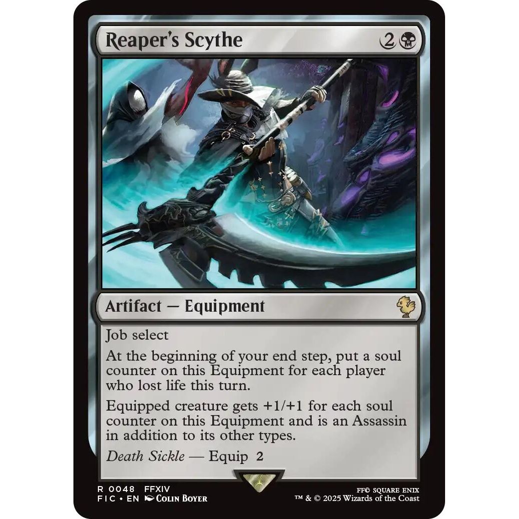 Image for Reaper's Scythe (Surge Foil) (48) (FIC) - Magic: The Gathering