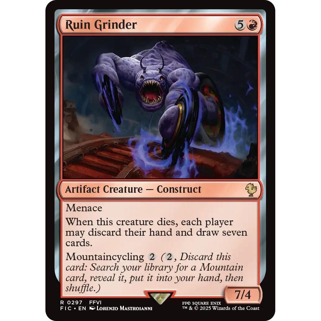 Image for Ruin Grinder (Surge Foil) (297) (FIC) - Magic: The Gathering