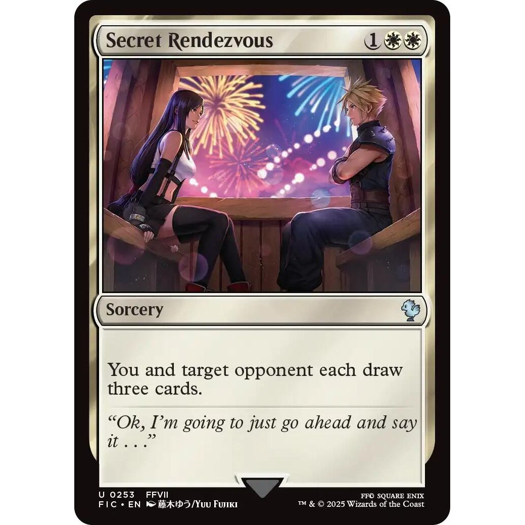Image for Secret Rendezvous (0253) (Surge Foil) (253) (FIC) - Magic: The Gathering
