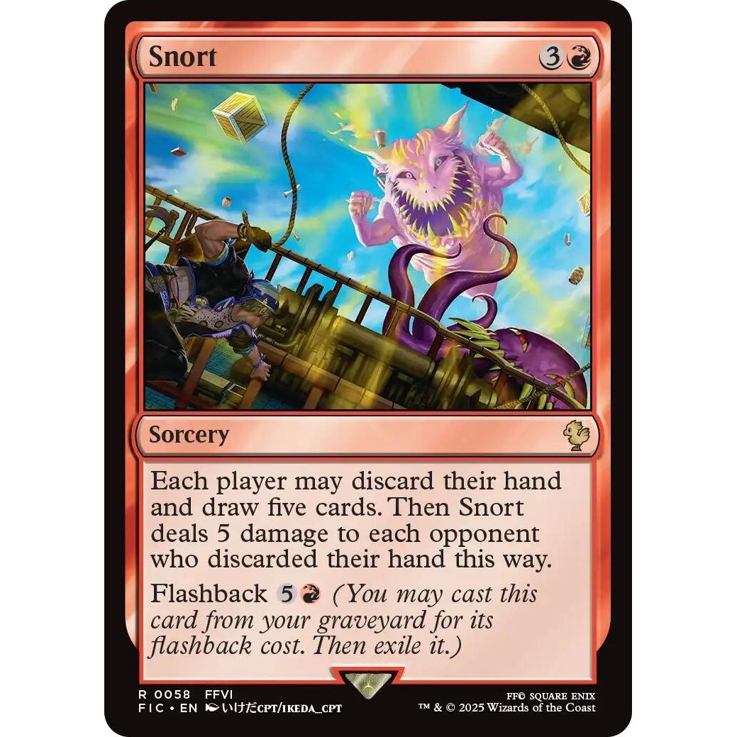 Image for Snort (Surge Foil) (58) (FIC) - Magic: The Gathering