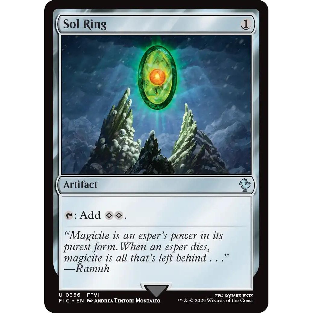 Image for Sol Ring (0356) (Surge Foil) (356) (FIC) - Magic: The Gathering