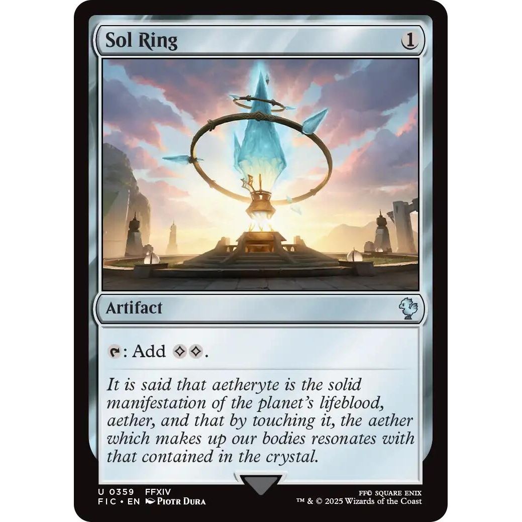 Image for Sol Ring (0359) (Surge Foil) (359) (FIC) - Magic: The Gathering