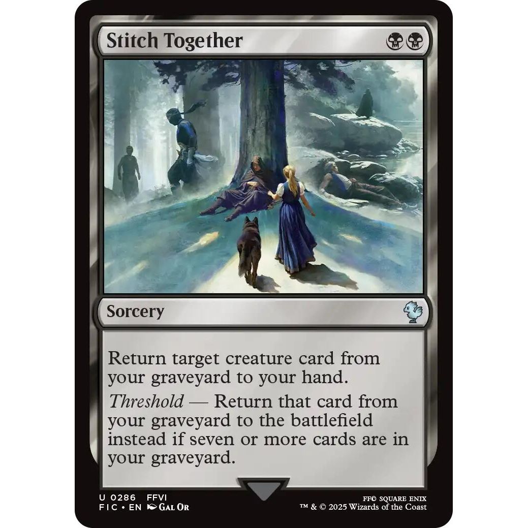 Image for Stitch Together (Surge Foil) (286) (FIC) - Magic: The Gathering