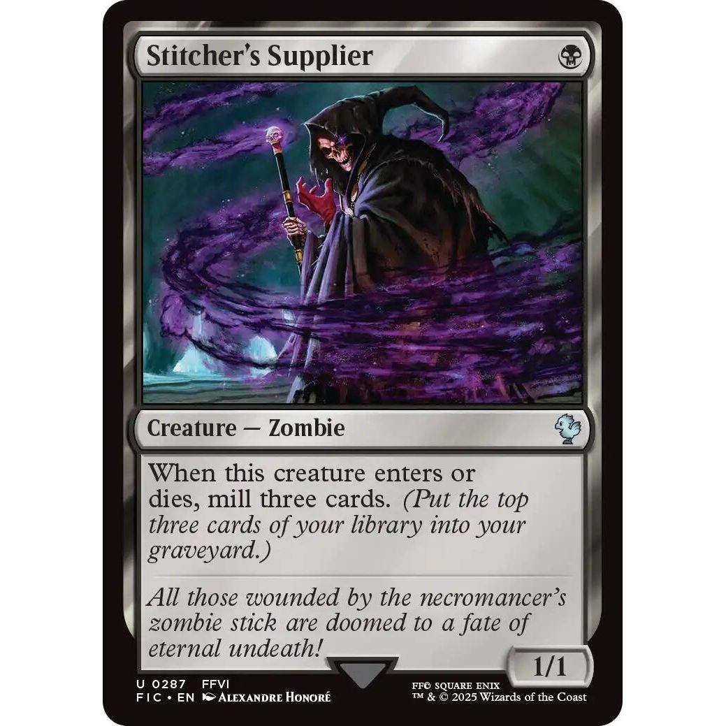 Image for Stitcher's Supplier (Surge Foil) (287) (FIC) - Magic: The Gathering