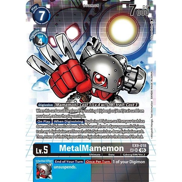 Image for MetalMamemon (SP) (EX9-018) (EX09) - Digimon Card Game