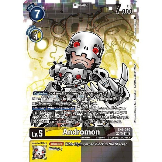 Image for Andromon (SP) (EX9-030 SR) (EX09) - Digimon Card Game