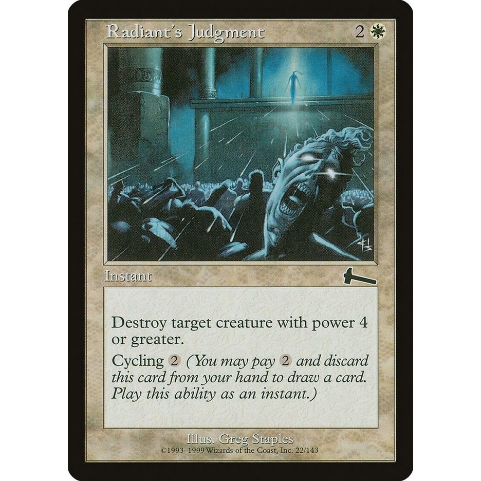 Image for Radiant's Judgment (22) (ULG) - Magic: The Gathering