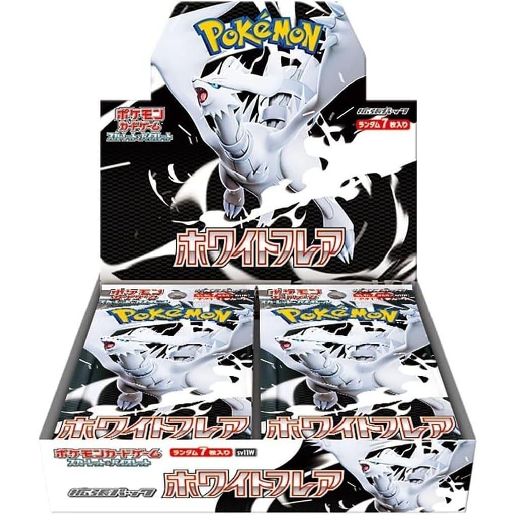 Image for White Flare Booster Box - Pokemon Japan