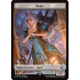 Hero (0009) // Elemental Double-Sided Token - Final Fantasy TCG (1191)